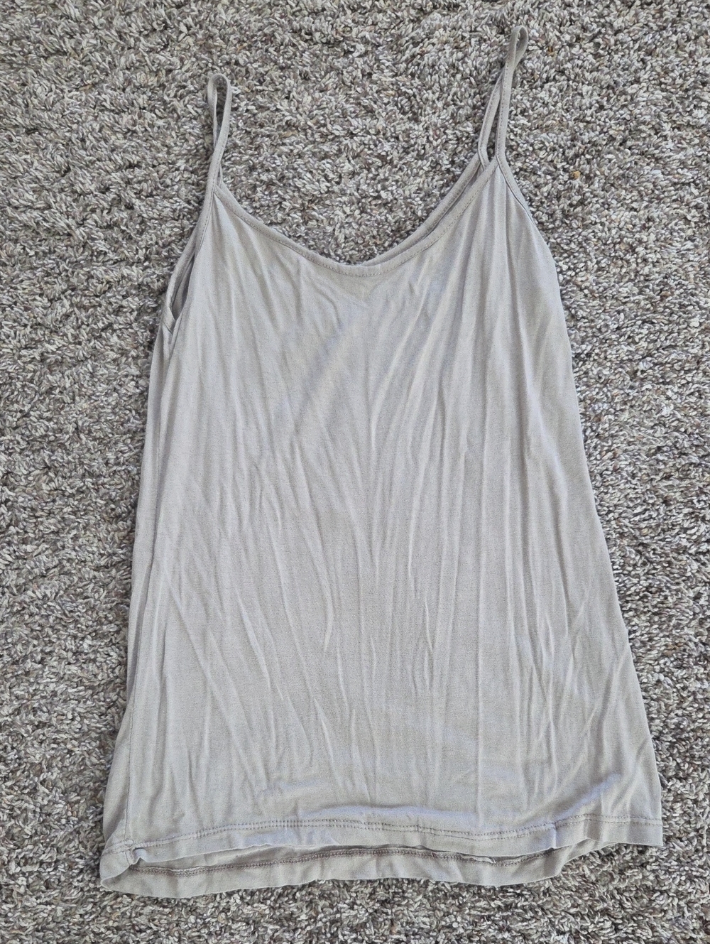 Beige Camisole Tank Top